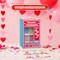 4E's Novelty Valentine Vending Machine Box with 25 Valentine Cards for Kid, Red and Pink Valentines Boxes for Kids Classroom, Valentines Gift Boxes for Kids In Classroom Exchange Party Favors and Fun
